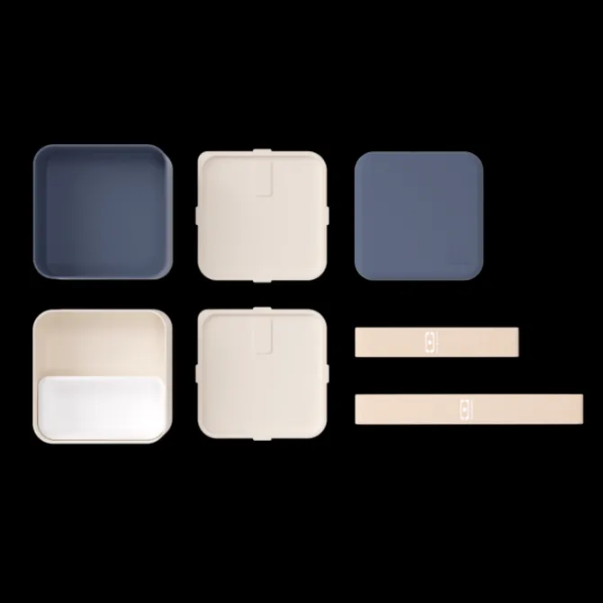 MB Square bleu Natural