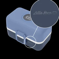 Set lunch box parent/enfant bleu